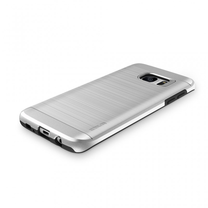 Husa Samsung Galaxy S7 Edge Obliq Slim Meta - Satin Silver