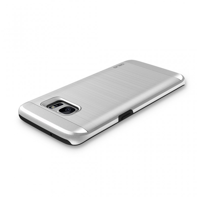 Husa Samsung Galaxy S7 Edge Obliq Slim Meta - Satin Silver