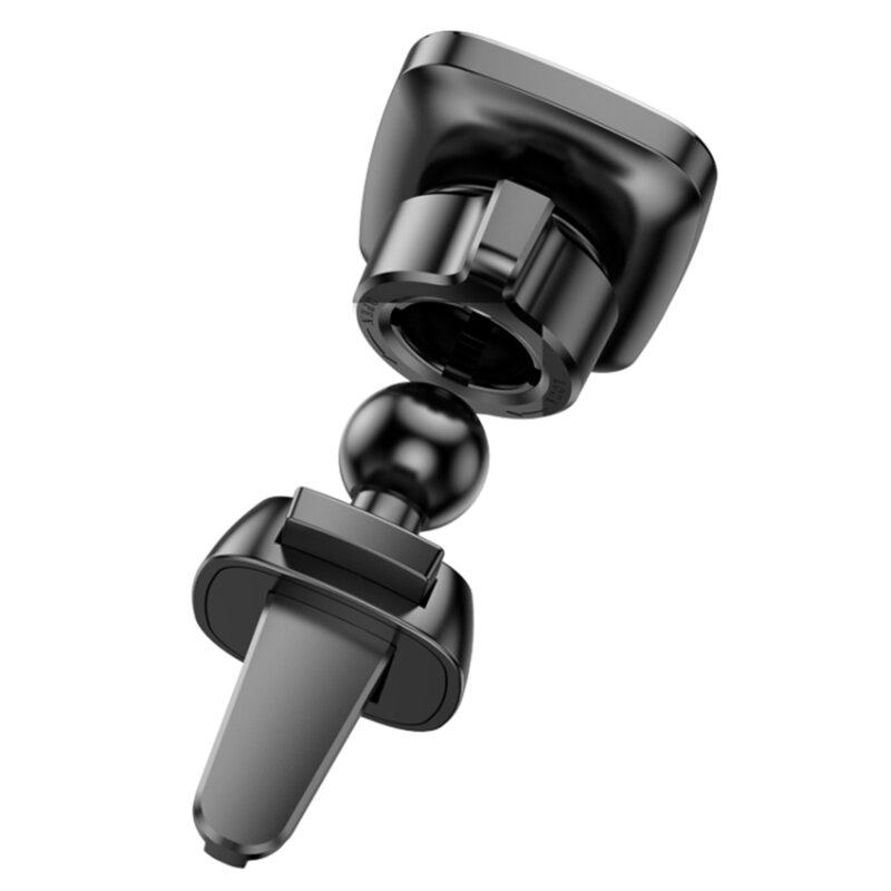 Suport telefon auto cu magnet pentru grila Hoco CA106, negru