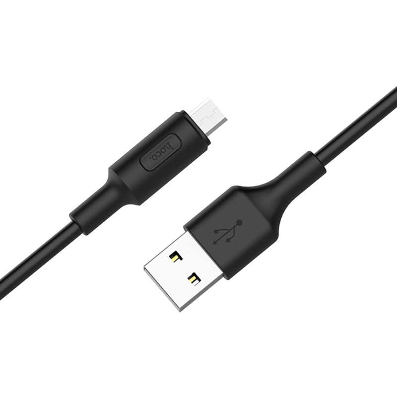Cablu transfer date Micro-USB 2A, Hoco X25, 1m, negru