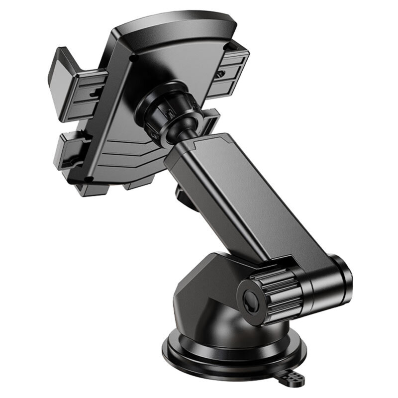 Suport telefon masina pentru bord/parbriz Hoco CA83, negru