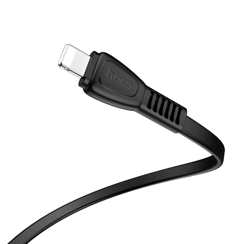 Cablu transfer date iPhone Hoco X40, 2.4A, 1m, negru