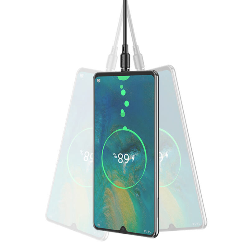 Cablu magnetic USB Type-C Fast Charge Hoco X52, 3A, 1m, negru