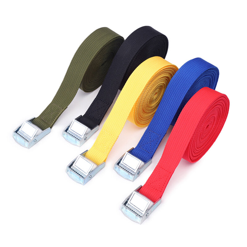 Chinga textila de fixare cu catarama Techsuit, 7m, negru, CO-R7