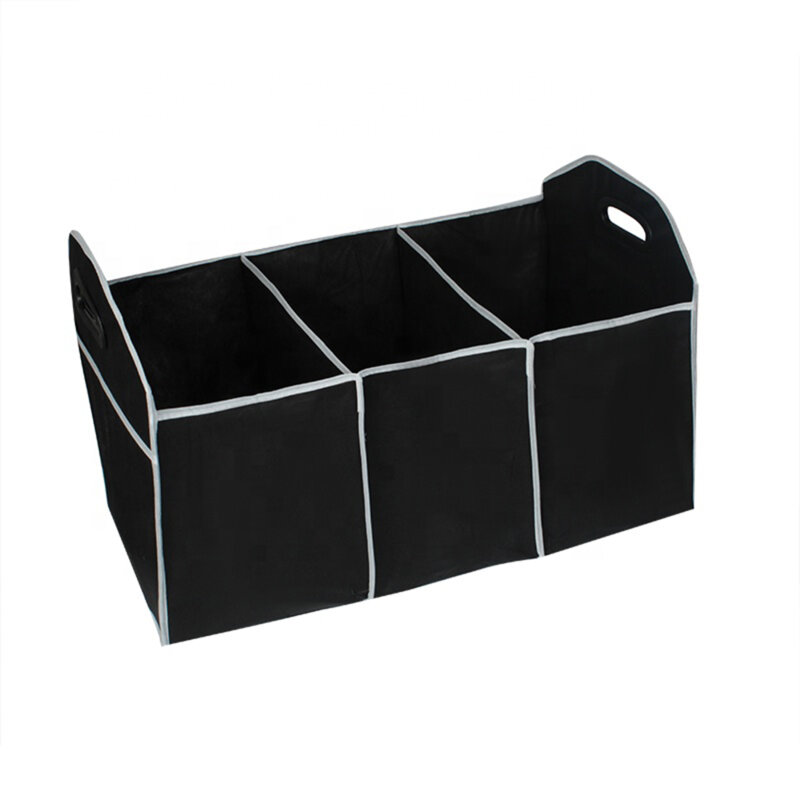 Cutie pentru depozitare auto pilabila Techsuit, negru, CO-F1