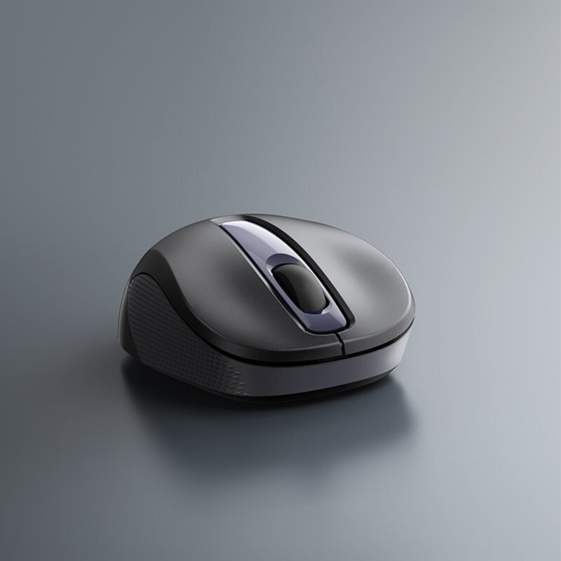 Mouse wireless pentru laptop Ugreen, 2400 DPI, negru, 90371