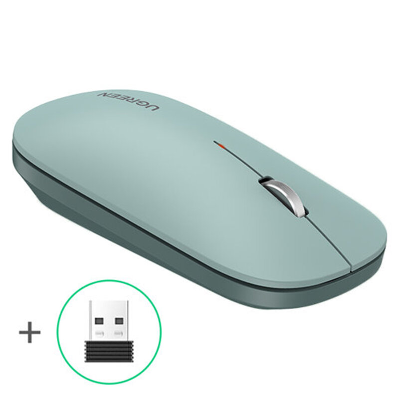 Mouse wireless Bluetooth 1000-4000 DPI Ugreen, verde, 90374