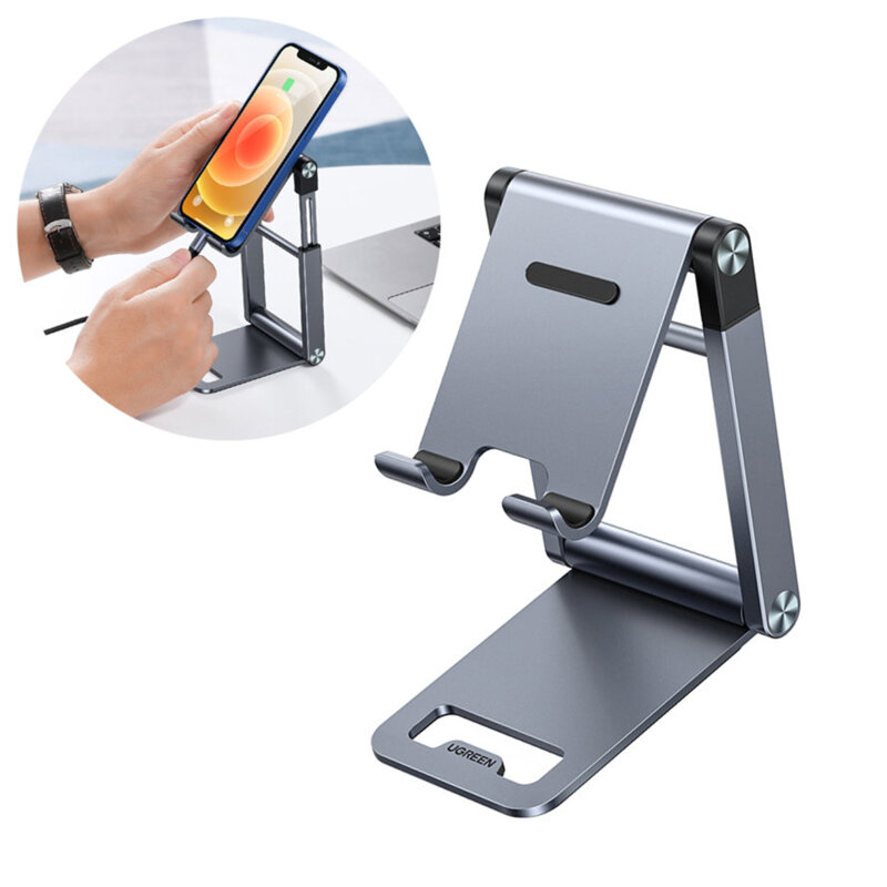 Suport de birou pentru telefon Ugreen, gri, 50324