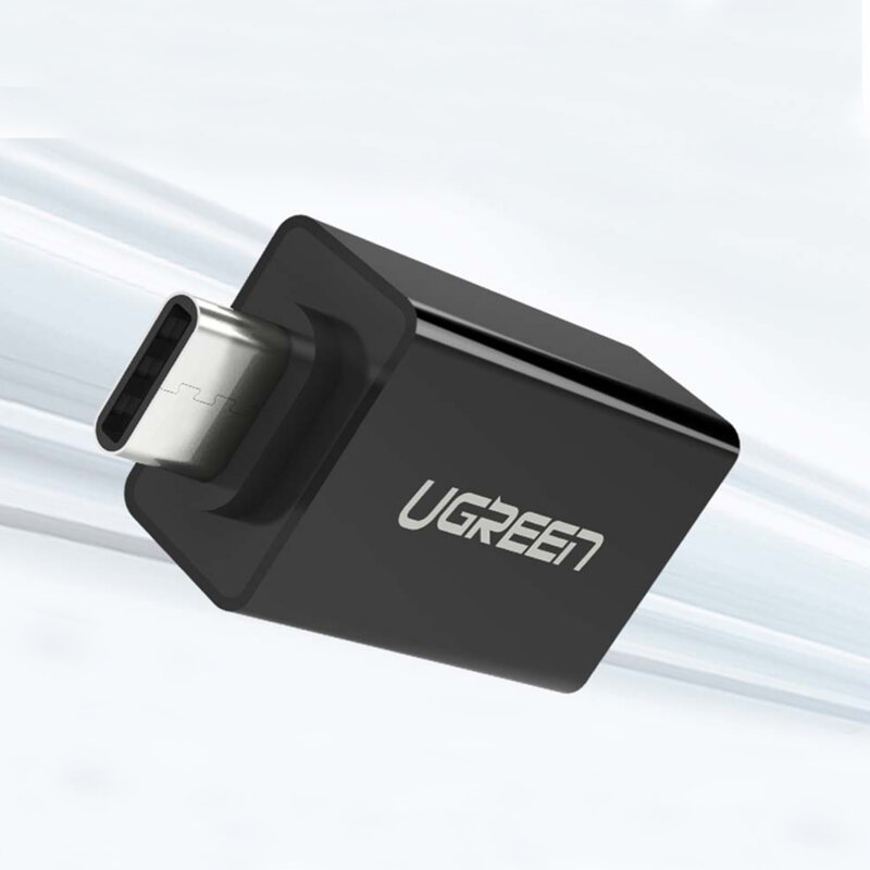 Adaptor OTG USB la Type-C Ugreen, 5Gbps, negru, 20808