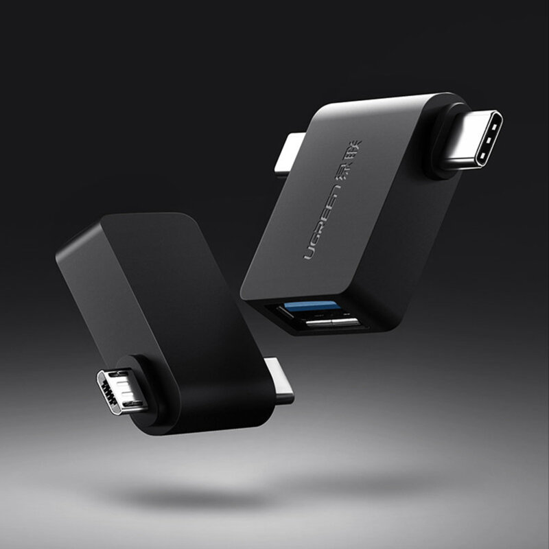 Adaptor OTG USB 3.0 la Micro-USB, Type-C Ugreen 30453