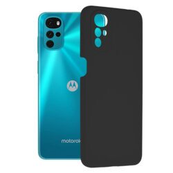 Husa Motorola Moto G22 Techsuit Soft Edge Silicone, negru