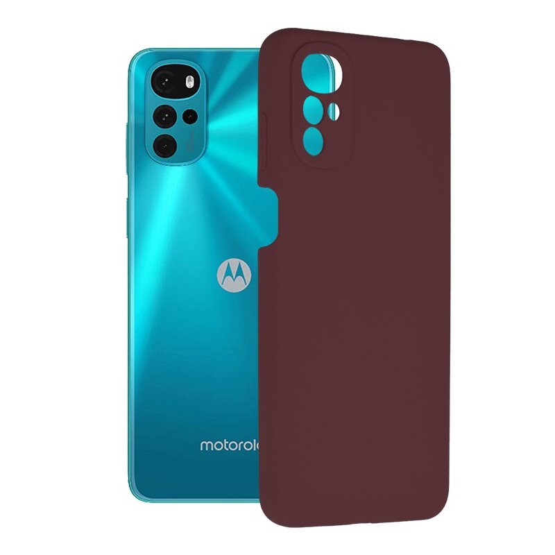 Husa Motorola Moto G22 Techsuit Soft Edge Silicone, violet