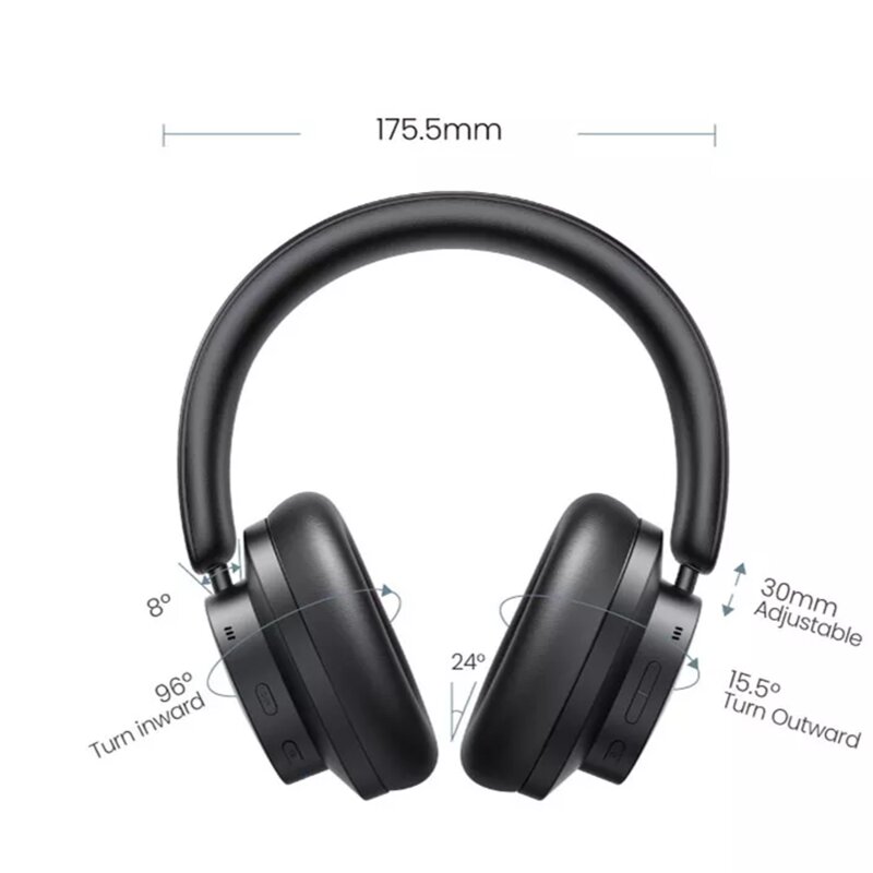 Casti Bluetooth wireless cu Noise Cancelling Ugreen, 90422