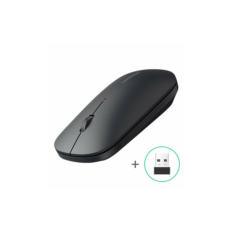 Mouse wireless Bluetooth 1000-4000 DPI Ugreen, negru, 90372