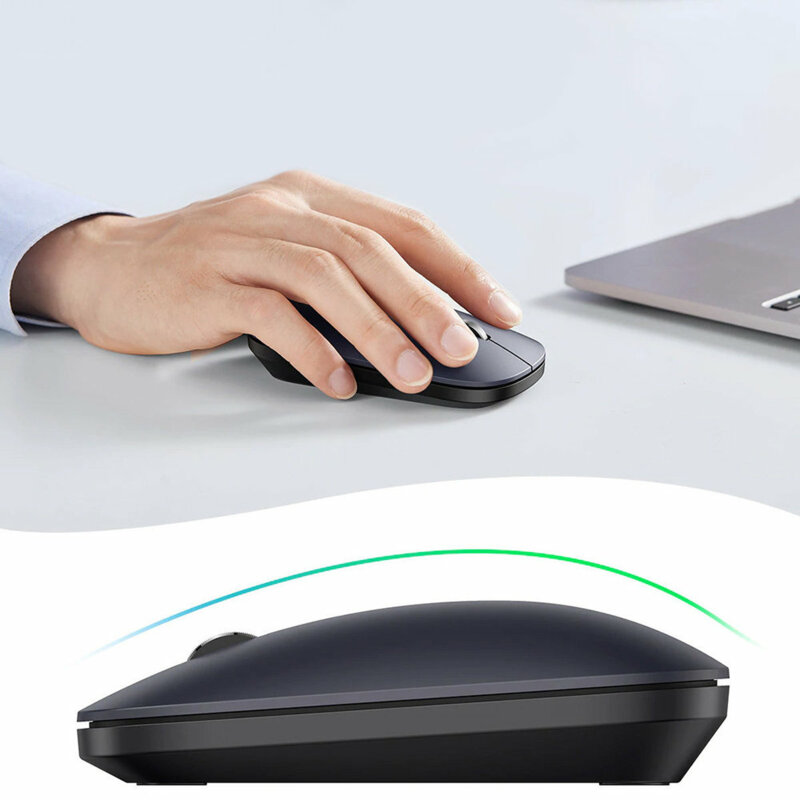 Mouse wireless 1000-4000 DPI Ugreen, negru, 90372