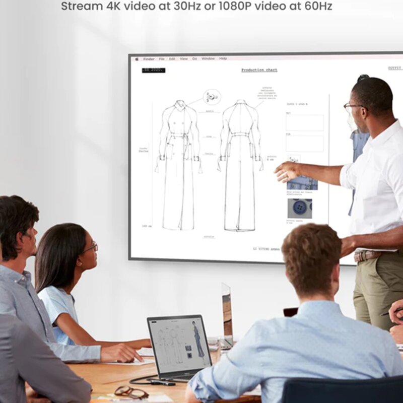 Docking station 2xUSB, tip C PD100W, HDMI, SD/TF Ugreen, 70411