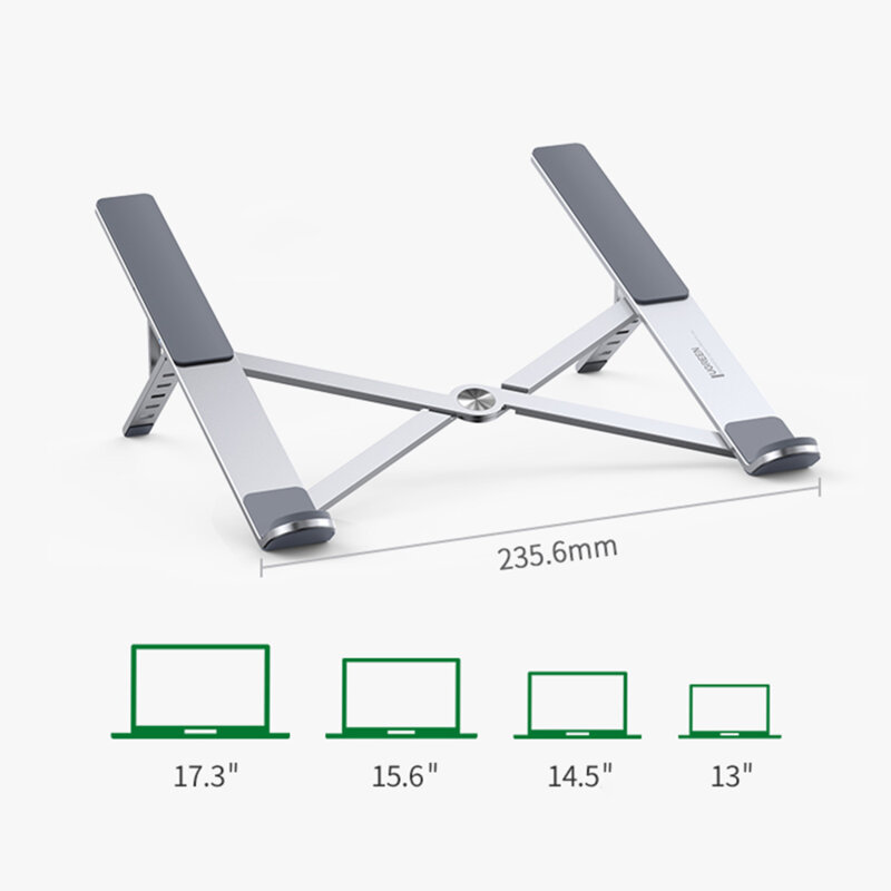 Suport laptop pentru birou, reglabil Ugreen, argintiu, 40289