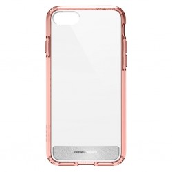Husa Iphone 7 Obliq Naked Crystal Shield - Rose Gold