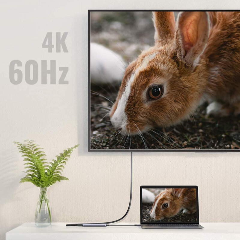 Dock USB-C Macbook USB, HDMI, PD100W Ugreen, 4K x 2K@60Hz, 70495