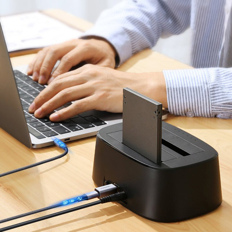 Adaptor imprimanta USB-B la USB-C Ugreen, gri, 20120