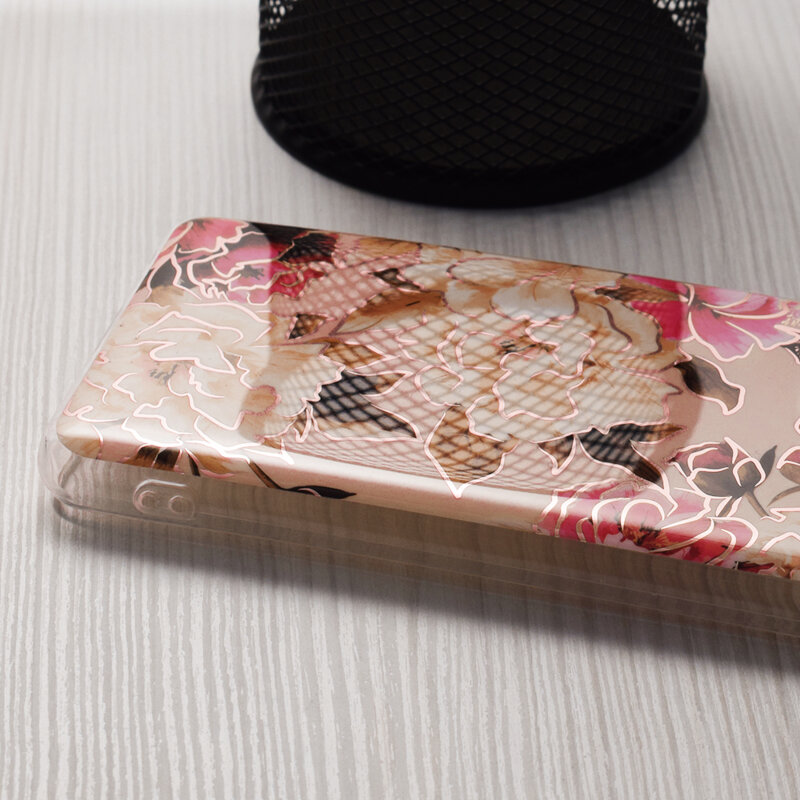 Husa Motorola Moto G22 Techsuit Marble, Mary Berry Nude