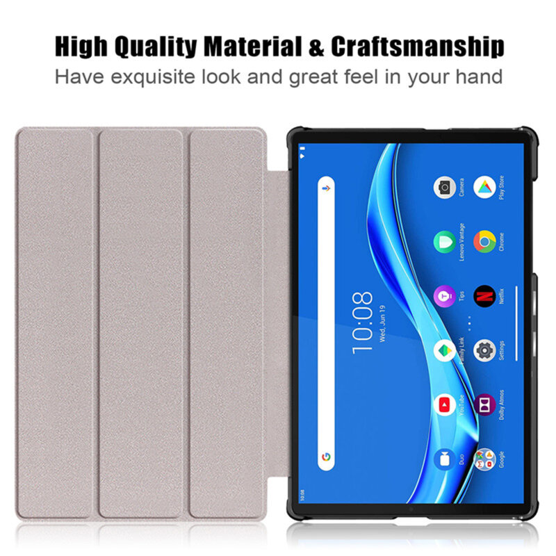 Husa Lenovo Tab M10 Plus Gen 3 (TB-125F/TB-128F) Techsuit FoldPro, Urban Vibe