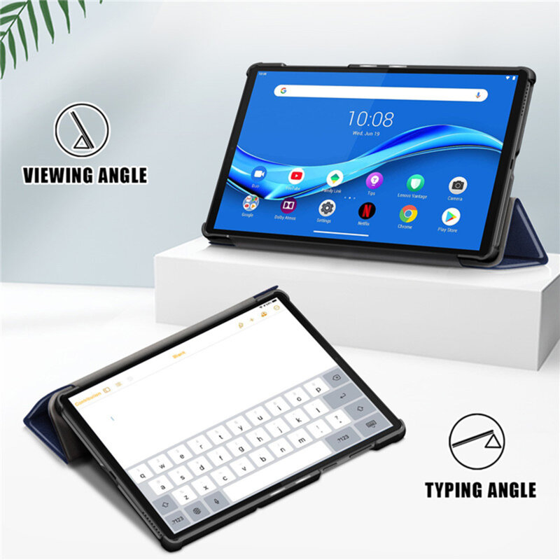 Husa Lenovo Tab M10 Plus Gen 3 (TB-125F/TB-128F) Techsuit FoldPro, negru