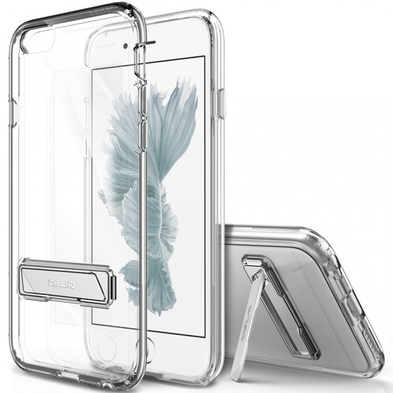 Husa Iphone 7 Obliq Naked Kickstand Shield - Clear