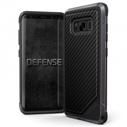 Husa Samsung Galaxy S8+, Galaxy S8 Plus X-Doria Defense Lux - Black Carbon Fiber