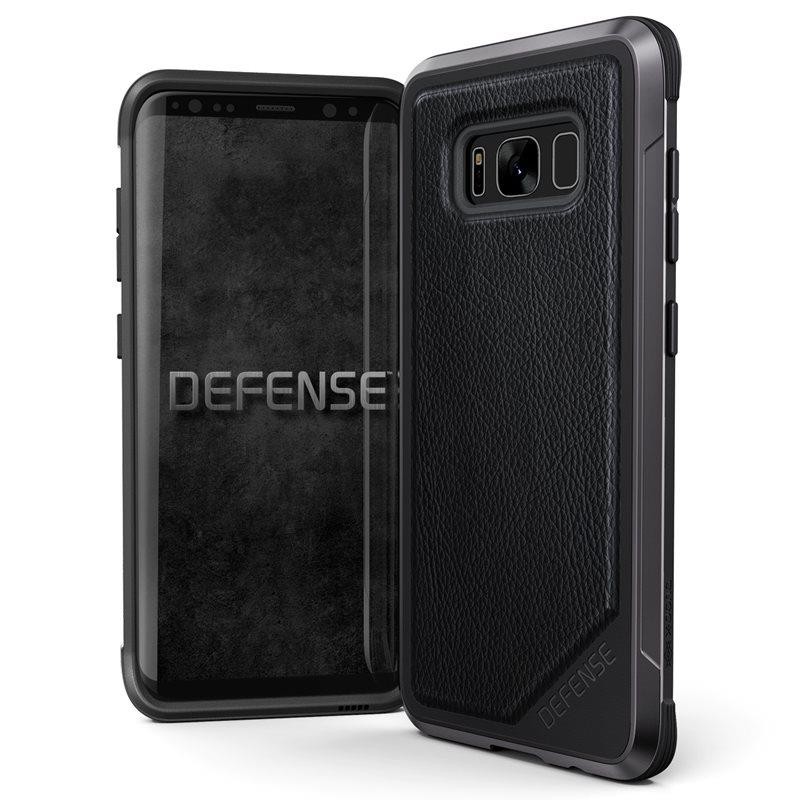 Husa Samsung Galaxy S8+, Galaxy S8 Plus X-Doria Defense Lux - Black Leather