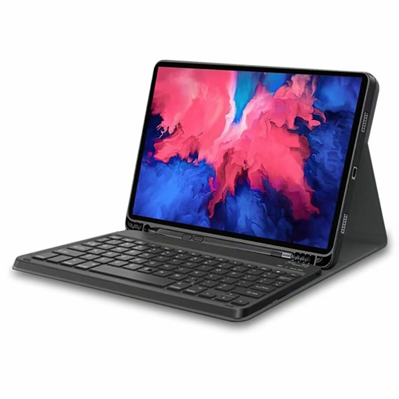 Husa cu tastatura Lenovo Tab P11 TB-J606L Tech-Protect SC Pen, negru