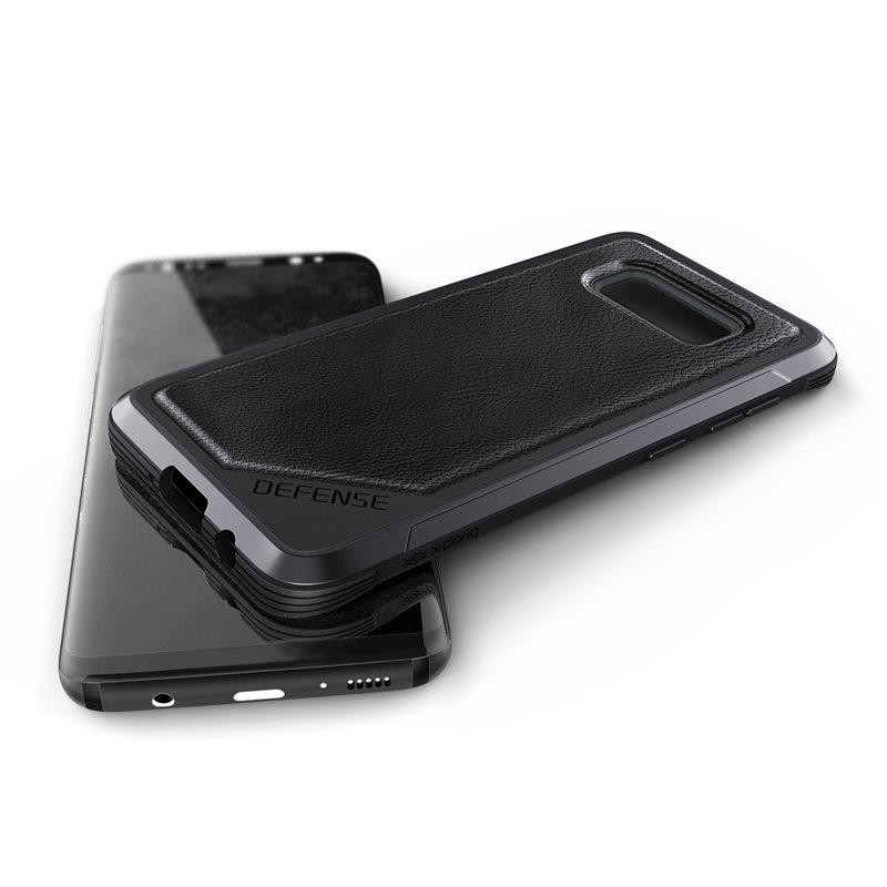 Husa Samsung Galaxy S8 X-Doria Defense Lux - Black Leather