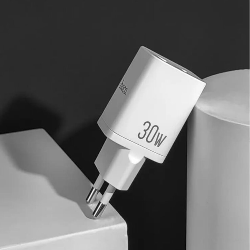 Incarcator Fast Charging USB Type-C Hoco N13, 30W, negru