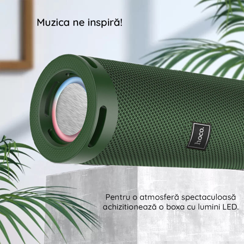 Boxa Bluetooth portabila, wireless, 10W, Hoco HC9, albastru