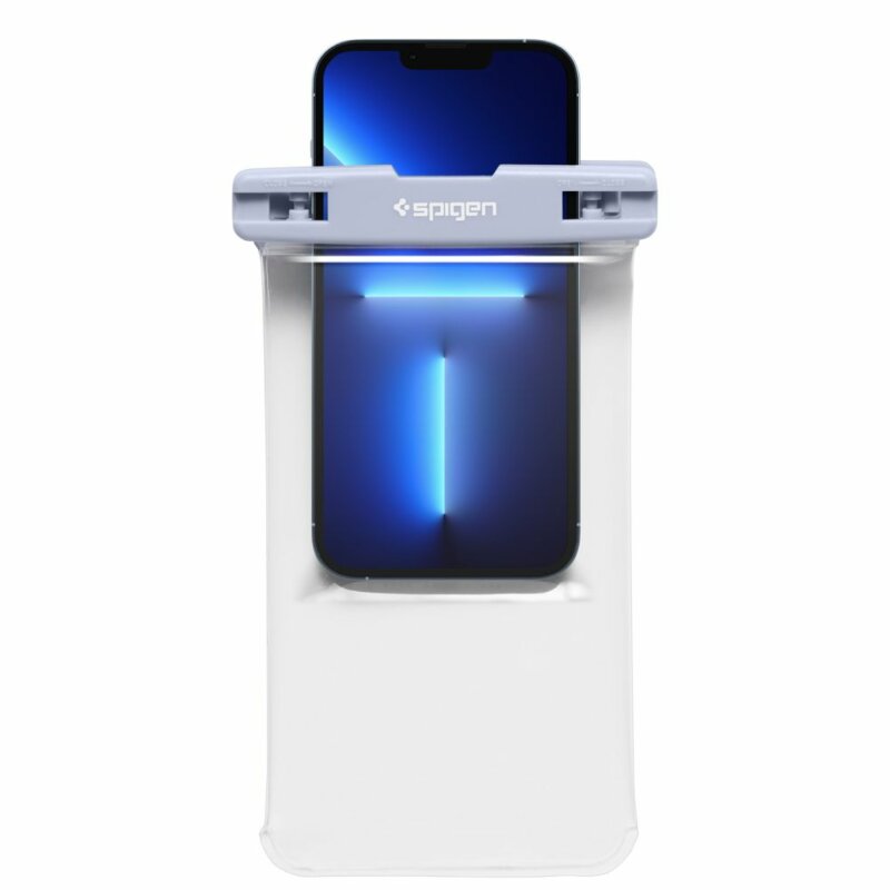 [Pachet 2x] Husa subacvatica telefon waterproof Spigen A601, bleu