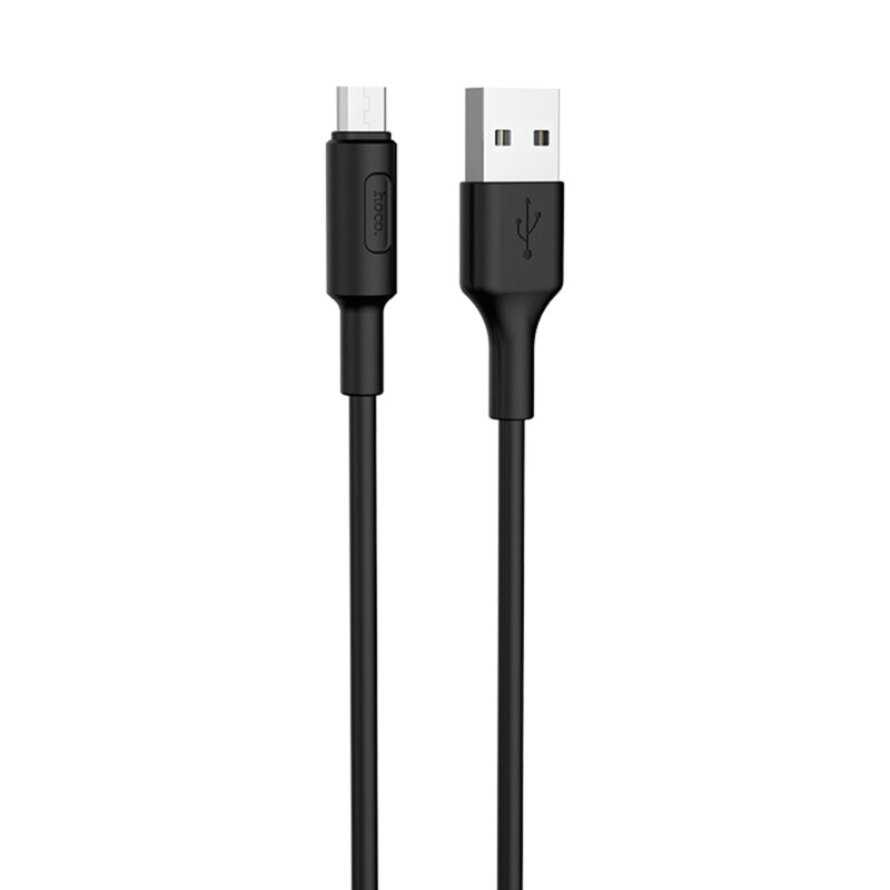 Cablu transfer date Micro-USB 2A, Hoco X25, 1m, negru