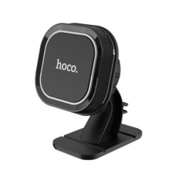 Suport auto 360° cu magnet pentru telefon Hoco CA53, negru