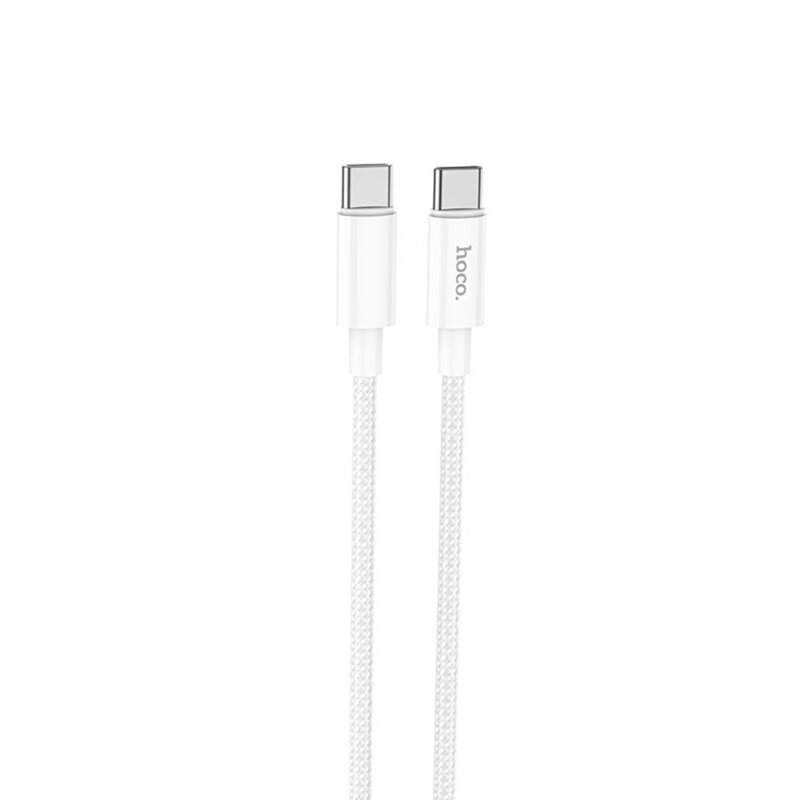 Cablu Super Fast Charging USB-C 100W Hoco X68, 1m, argintiu