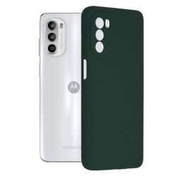Husa Motorola Moto G52 Techsuit Soft Edge Silicone, verde