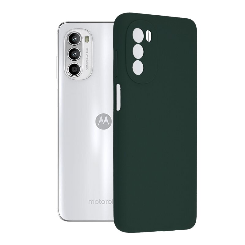 Husa Motorola Moto G52 Techsuit Soft Edge Silicone, verde