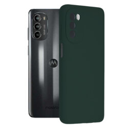 Husa Motorola Moto G82 5G Techsuit Soft Edge Silicone, verde