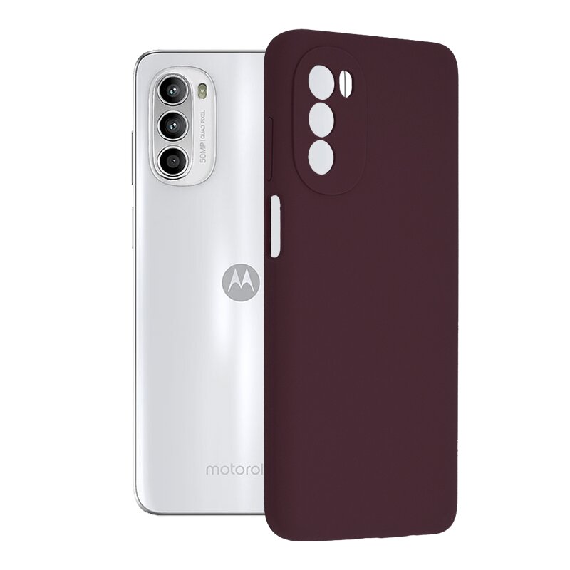 Husa Motorola Moto G52 Techsuit Soft Edge Silicone, violet