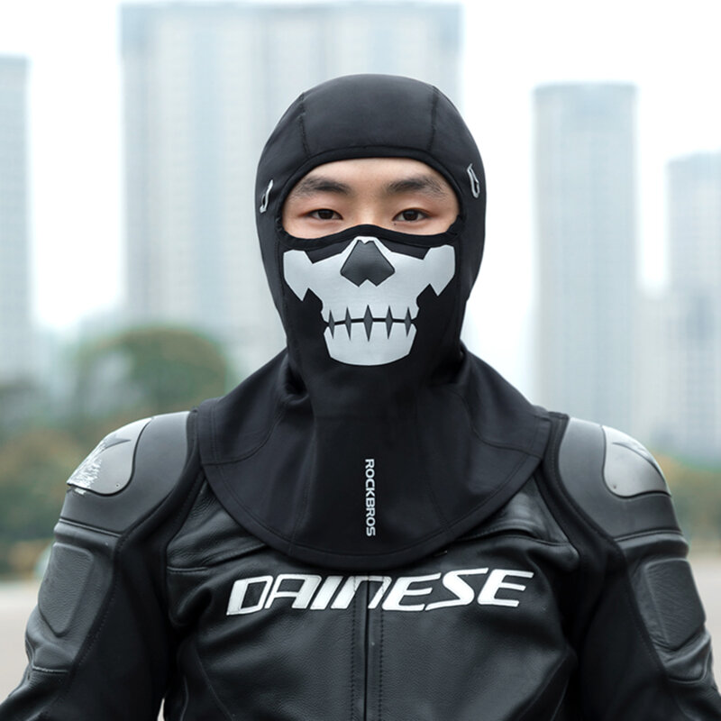 Cagula moto pentru iarna RockBros, schelete, YPP055-S