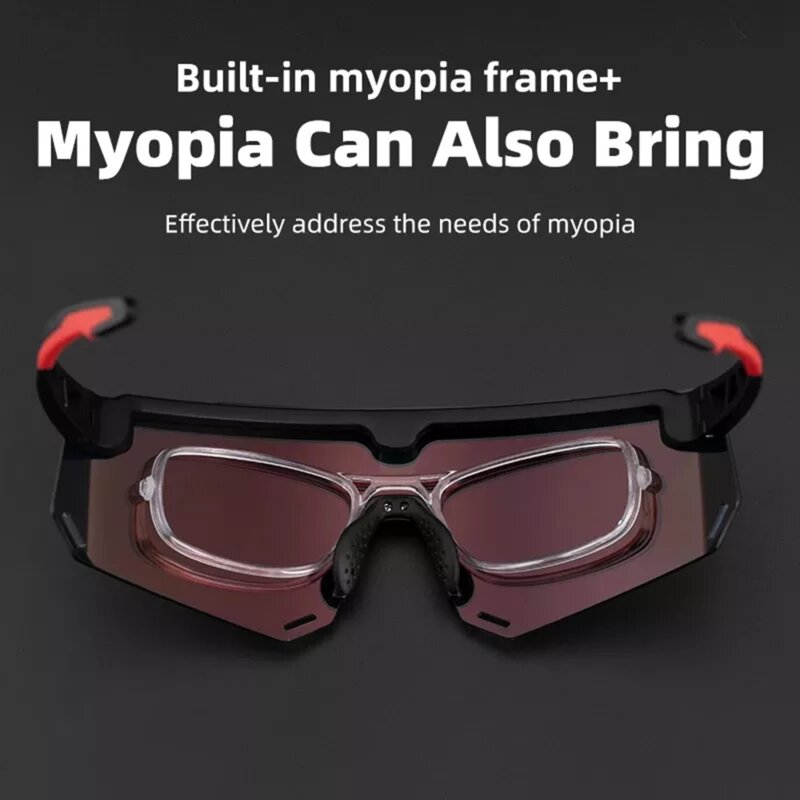 Ochelari soare ciclism lentile interschimbabile RockBros, SP213BK