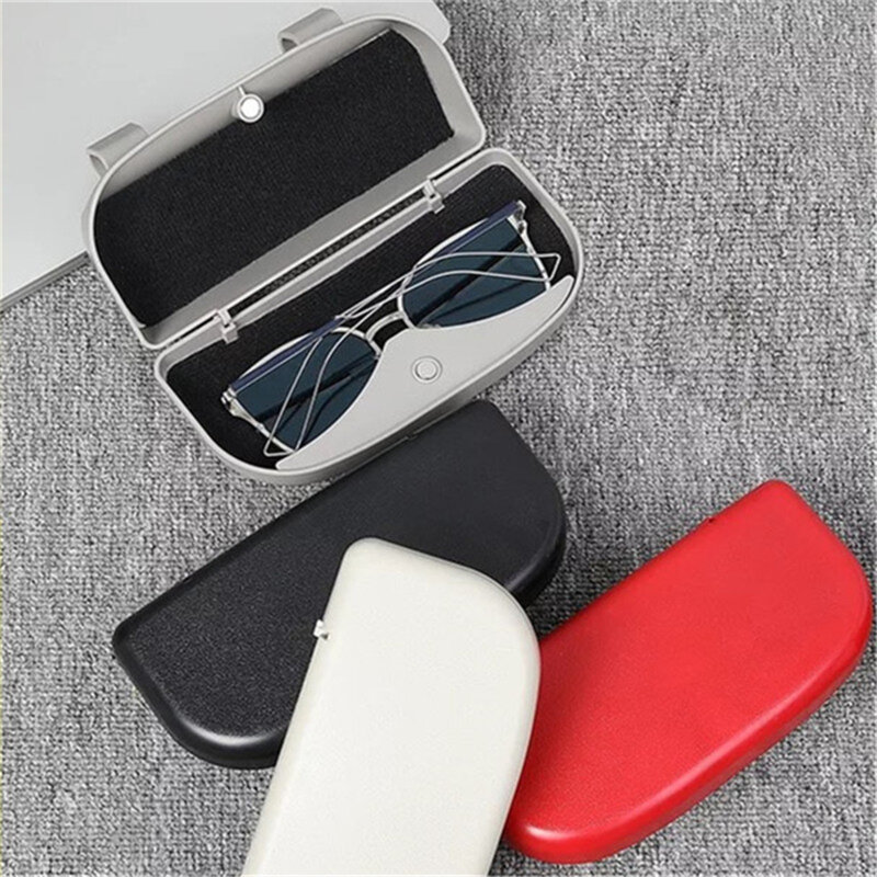 Toc ochelari auto, etui parasolar masina Techsuit, gri, CSV-V1