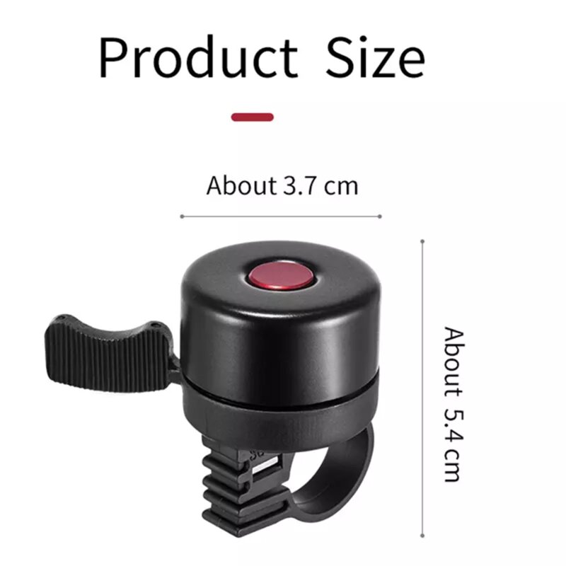 Clopotel bicicleta, claxon copii RockBros, argintiu, 2018-1BS