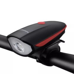 Lanterna bicicleta cu acumulator si claxon RockBros 7588-R