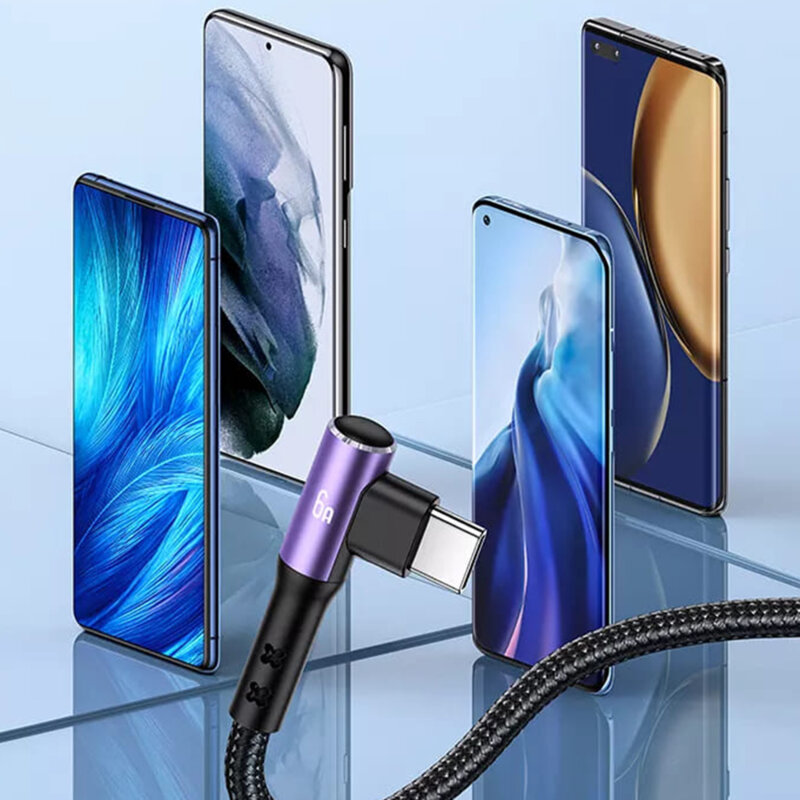 Cablu date 3in1 Apple, tip C, Micro-USB 66W, 480Mbps Usams U80