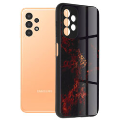 Husa Samsung Galaxy A13 4G Techsuit Glaze, Red Nebula