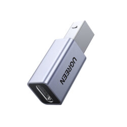 Adaptor imprimanta USB-B la USB-C Ugreen, gri, 20120